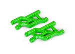 These are the Traxxas Heavy Duty Front Suspension Arms, Green (2)