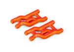 These are the Traxxas Heavy Duty Front Suspension Arms, Orange (2)