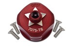 GPM Aluminum 7075-T6 Front/Rear Differential Case (Red): Sledge