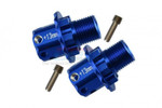 GPM Aluminum 13mm Hex Adapters for Sledge (Blue)