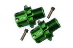 GPM Aluminum 13mm Hex Adapters for Sledge (Green)