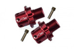 GPM Aluminum 13mm Hex Adapters for Sledge (Red)