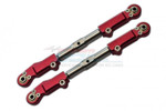 GPM Aluminum & Stainless Steel Front Upper Arm Tie Rod (Red)