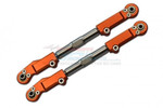 GPM Aluminum & Stainless Steel Rear Upper Arm Tie Rod (Orange)