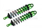 GPM Aluminum 6061-T6 Front Adjustable Spring Dampers for Traxxas Sledge (Green)