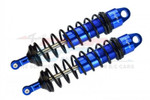GPM Aluminum 6061-T6 Rear Adjustable Spring Dampers for Traxxas Sledge (Blue)