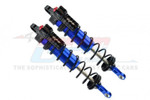 GPM Aluminum 6061-T6 Rear L-shape Adjustable Spring Dampers for Traxxas Sledge (Blue)