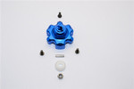 GPM Aluminum Spur Gear Adapter for X-Maxx (Blue)