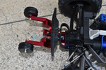 GPM Aluminum Wheelie Bar Hoss 4x4 (Red) - Installed