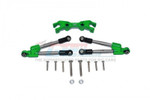 GPM Aluminum Hoss 4x4 Rear Tie Rods With Stabilizer (Green)