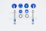 This is the GPM Alloy Rebuild Kit For Slash 4x4 Front Damper (Blue)