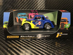 Pioneer 1937 Dodge Coupe Legends Blue/Yellow  'Sunoco' #14 1/32 Slot Car