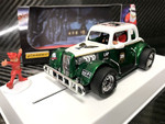 Pioneer 1934 Ford Coupe Legends - Green/White - The Legends of Christmas - Santa Special 1/32 Slot Car