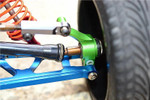 GPM Aluminum Alloy Rear Knuckle Arm (Green) - Installed