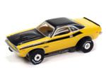 Auto World 1970 Dodge Challenger T/A (Yellow) Mr. Norms Grand Spaulding Dodge Thunderjet HO Slot Car