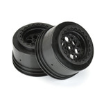 Pro-Line Showtime+ Wide SC / 2.2"/3.0" Black Drag Wheels