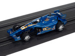 Auto World 2014 Indy Car (JL Special Blue #1) Super III HO Slot Car