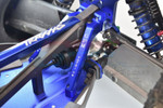 GPM Aluminum 7075-T6 Rear Chassis Brace for Sledge (Blue)