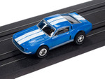 Auto World 1967 Shelby GT-350 (Blue) X-Traction HO Slot Car
