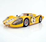 AFX Ford GT40 MKIV #2 LeMans Mega G+ HO Slot Car