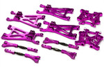 Integy Complete Aluminum Suspension Kit for HPI Savage XL Purple
