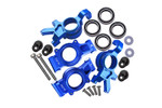 GPM Blue Aluminum Front & Rear Oversized Knuckle Arm - 20pc set for X-Maxx