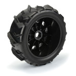 Pro-Line Dumont Front/Rear Sand/Snow 5.7" MTD 24mm Black Raid Tires (2)