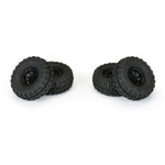Pro-Line 1/24 Trencher Front/Rear 1.0" Mounted 7mm Black Impulse Tires (4)