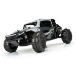 Pro-Line 1/10 Front Dumont Paddle/Rib Tires 2.2"/3.0" SC Mounted 12mm Raid Black 6x30 Removable Hex Wheels (2)