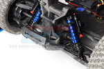 GPM Aluminium 6061-T6 Front/Rear L-shape Piggy Back (Built-in Piston Spring) Adjustable Spring Dampers (Blue) for the XRT
