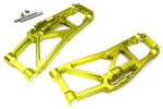 Integy (Green) Billet Machined Lower Suspension Arms: Maxx w/ WideMAXX