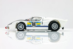 AFX Ford GT40 MKII #96 Daytona White/Black/Blue/Gold Mega G+ HO Slot Car