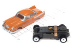 Auto World 1957 Studebaker Golden Hawk (Orange) Thunderjet HO Slot Car