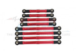 GPM (Red) Aluminium 6061-t6 Adjustable Tie Rods: TRX-4M