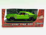 Pioneer Dodge Hemi Charger ‘Black Widow’ Street Racer (Metallic Green) 1/32 Slot Car