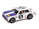 Auto World 1970 Datsun 510 (White) X-Traction HO Slot Car