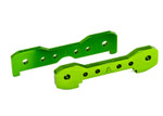 Traxxas Front Tie Bars 6061-T6 Aluminum (Green-Anodized)