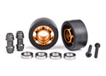 Traxxas 6061-T6 Aluminum (Orange-Anodized) Wheelie Bar Wheels (for #7776, 8976 or 9576 Wheelie Bars)