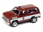 Auto World 1977 Chevy Blazer Palm Beach Florida Police X-Traction HO Slot Car