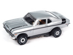 Auto World Yenko Deuce - 1970 Chevrolet Nova (Silver) Thunderjet HO Slot Car