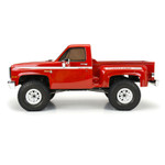 Pro-Line 1982 Chevy K-10 with Scale Molded Accessories Clear Body for 12.3" (313mm) Wheelbase Scale Crawlers