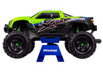 Traxxas Blue X-Truck RC Car & Truck Stand