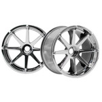 HPI Blast 40 Series Chrome Wheels (17 mm hex)