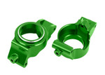 Traxxas Aluminum Caster Blocks (Left and Right) (Green)