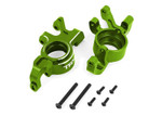 Traxxas 6061-T6 Aluminum Steering Blocks Left and Right (Green-Anodized)