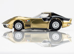 AFX 1969 AstroVette LMP12 Gold/Black LTD Mega G+ HO Slot Car