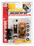 Auto World X-Traction Deluxe Pit Kit (w/2005 Ford GT Gold #5 Body) Limited Edition HO Slot Car