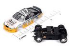 Auto World 2008 Chevrolet Monte Carlo SS Stock Car (Black/Yellow) Super III HO Slot Car