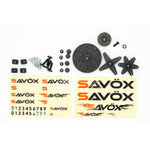 Savox SW-1210SG-BE Waterproof High Voltage Coreless Digital Servo with Soft Start .13sec / 444.4 @ 7.4V - Black Edition