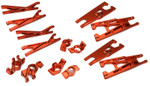 Integy Billet Machined Suspension Conversion Kit (Red): XRT